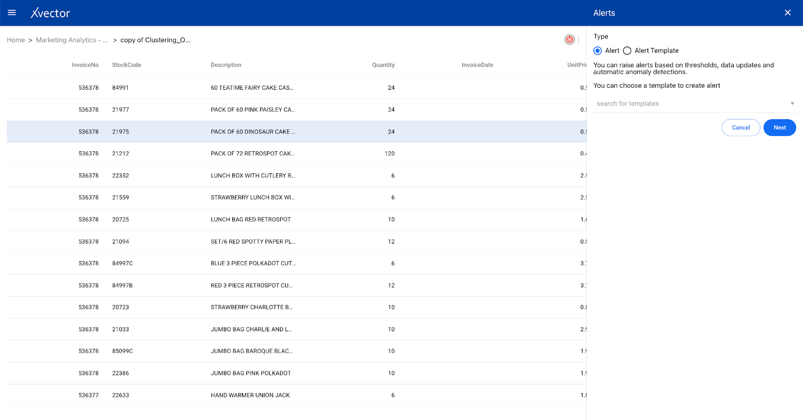 New Alert - Observability